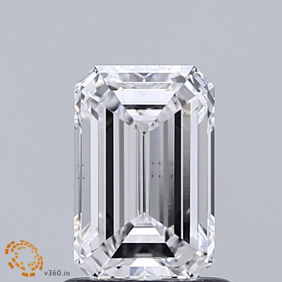 Emerald 1.00ct D VS2 None EX EX - Image 1