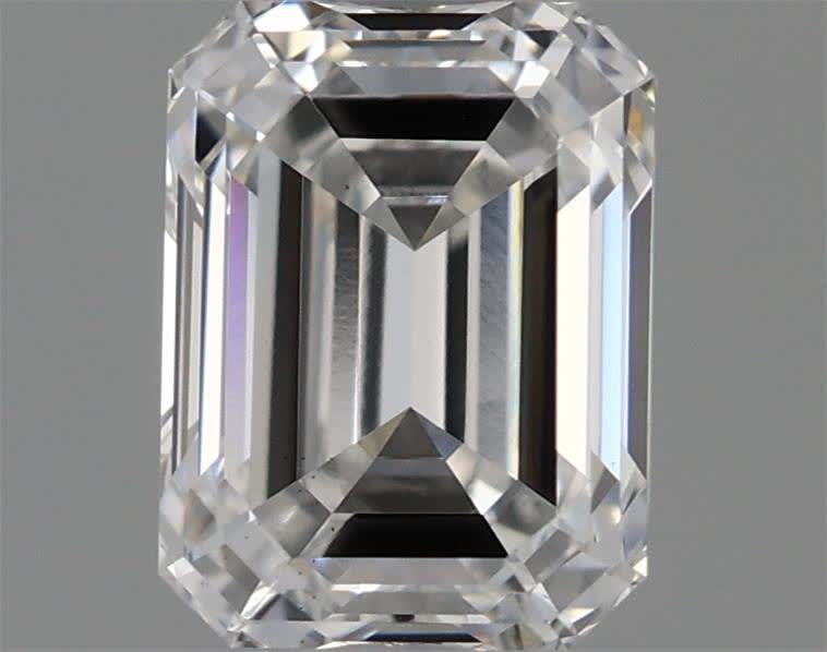 Emerald 1.00ct D VS1 None EX EX - Image 1