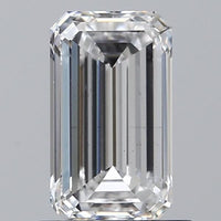 Emerald 1.00ct D VS2 None EX EX - Image 1