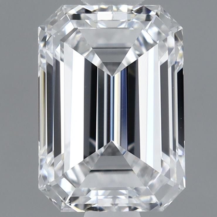 Emerald 1.00ct D VS2 None EX EX - Image 1