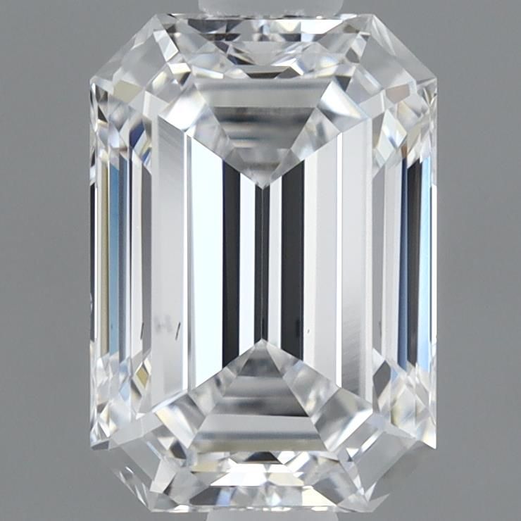 Emerald 1.00ct D VS2 None EX EX - Image 1