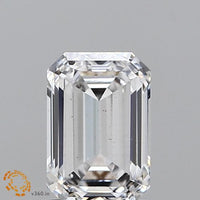 Emerald 1.00ct D VS2 None EX EX - Image 1