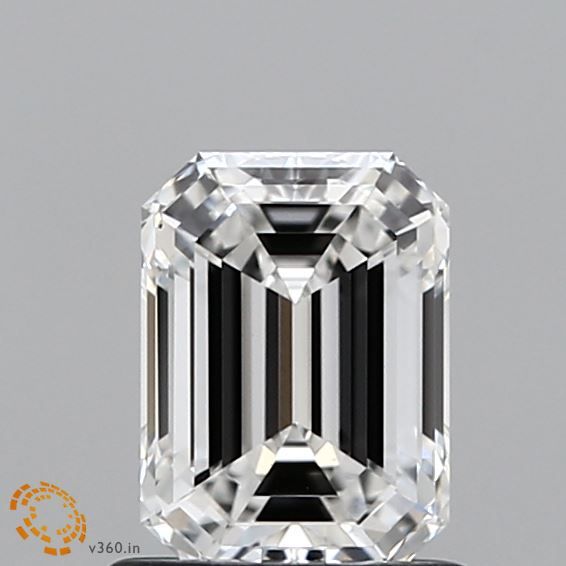 Emerald 1.00ct D VS1 None EX EX - Image 1