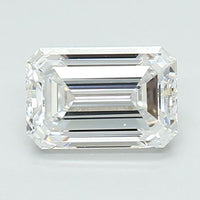 Emerald 1.00ct D VS2 None EX EX - Image 1